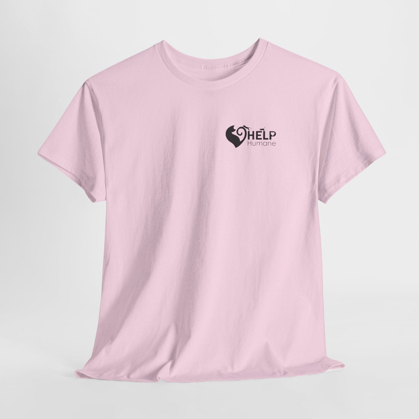 HELP Humane Society Adult Fundraising T‑Shirt
