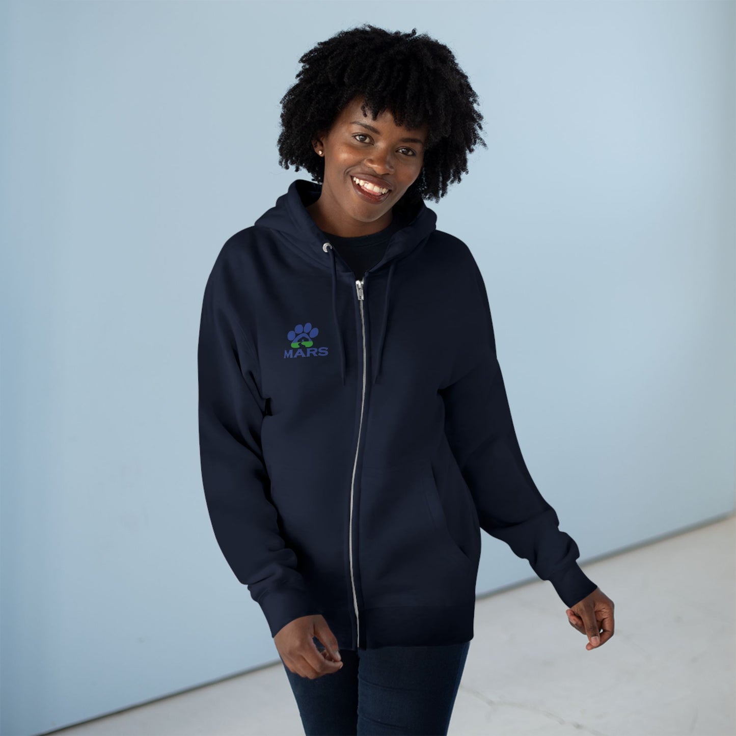 MARS Logo Zip-Up Hoodie