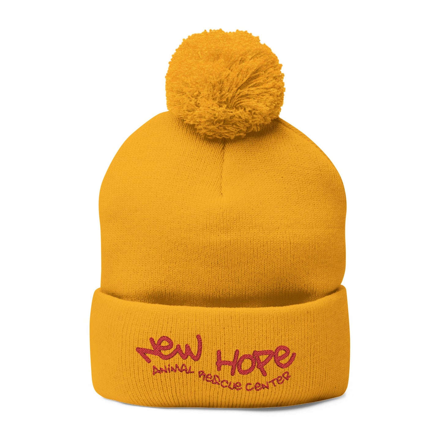 New Hope Knit Winter Hat Embroidered
