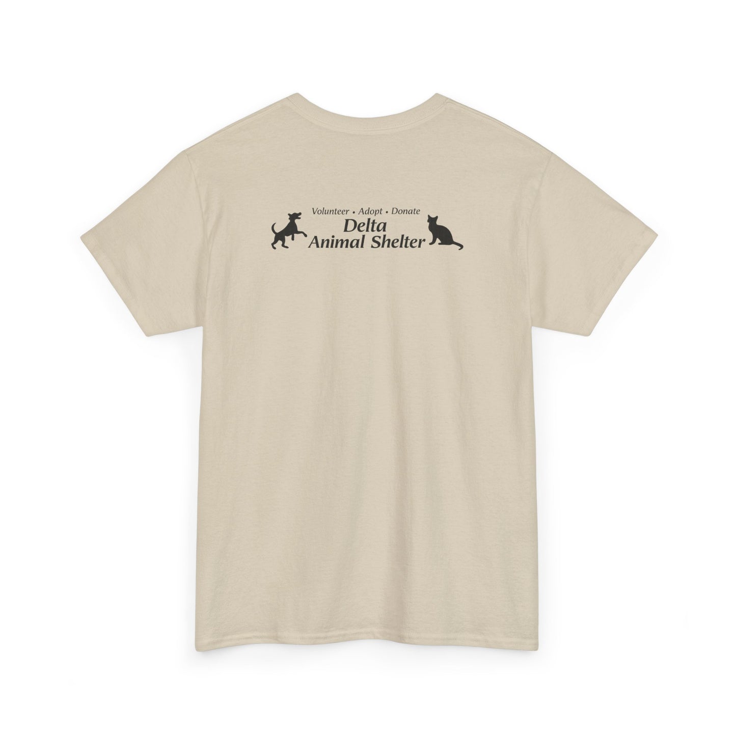 Delta Animal Shelter Line Animal Art T-Shirt (Internal)