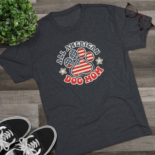 Northwoods All American Dog Mom Breathable Tri Blend T-Shirt