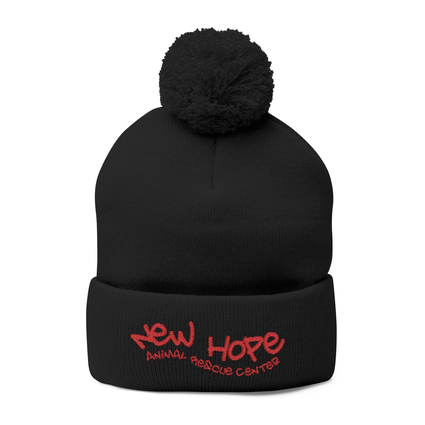 New Hope Knit Winter Hat Embroidered
