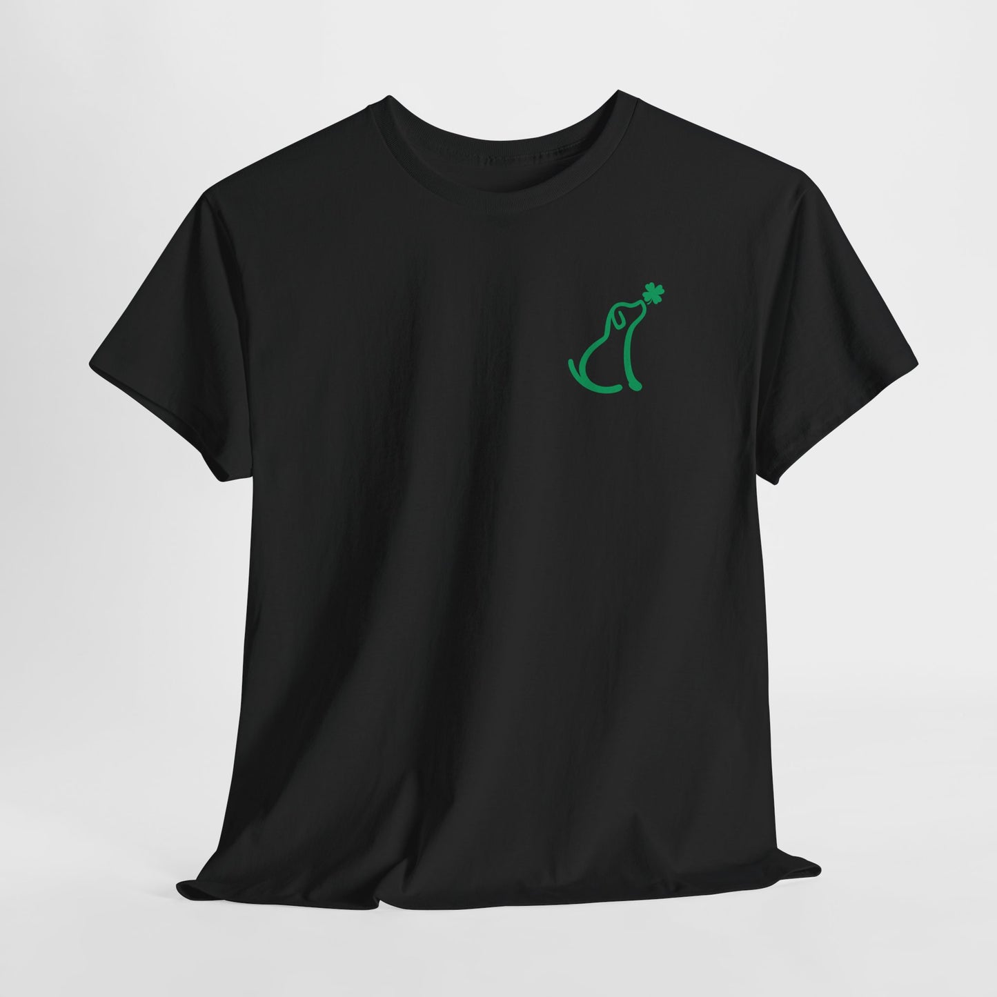 Delta Animal Shelter Dog Logo St. Patrick's Day Tee