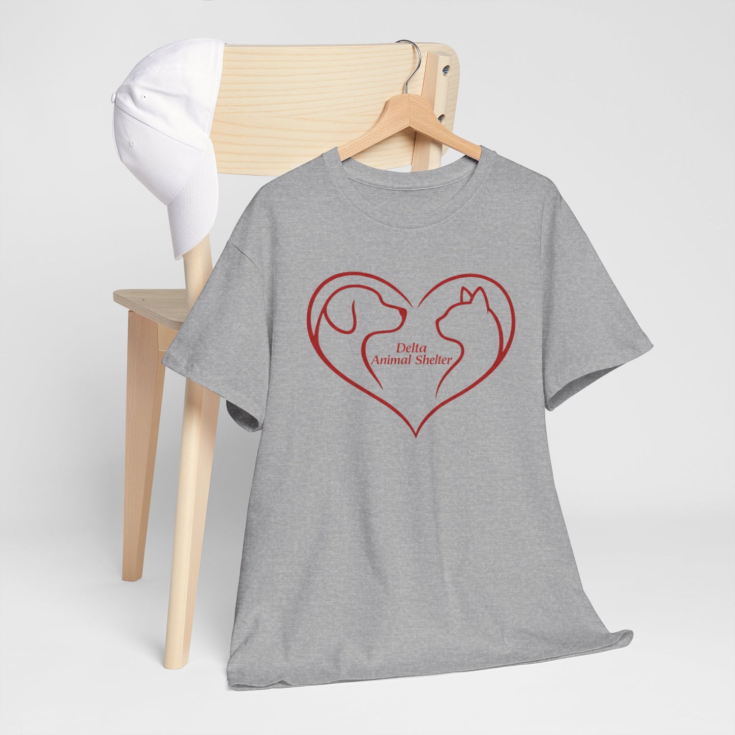 Delta Animal Shelter Heart T-Shirt