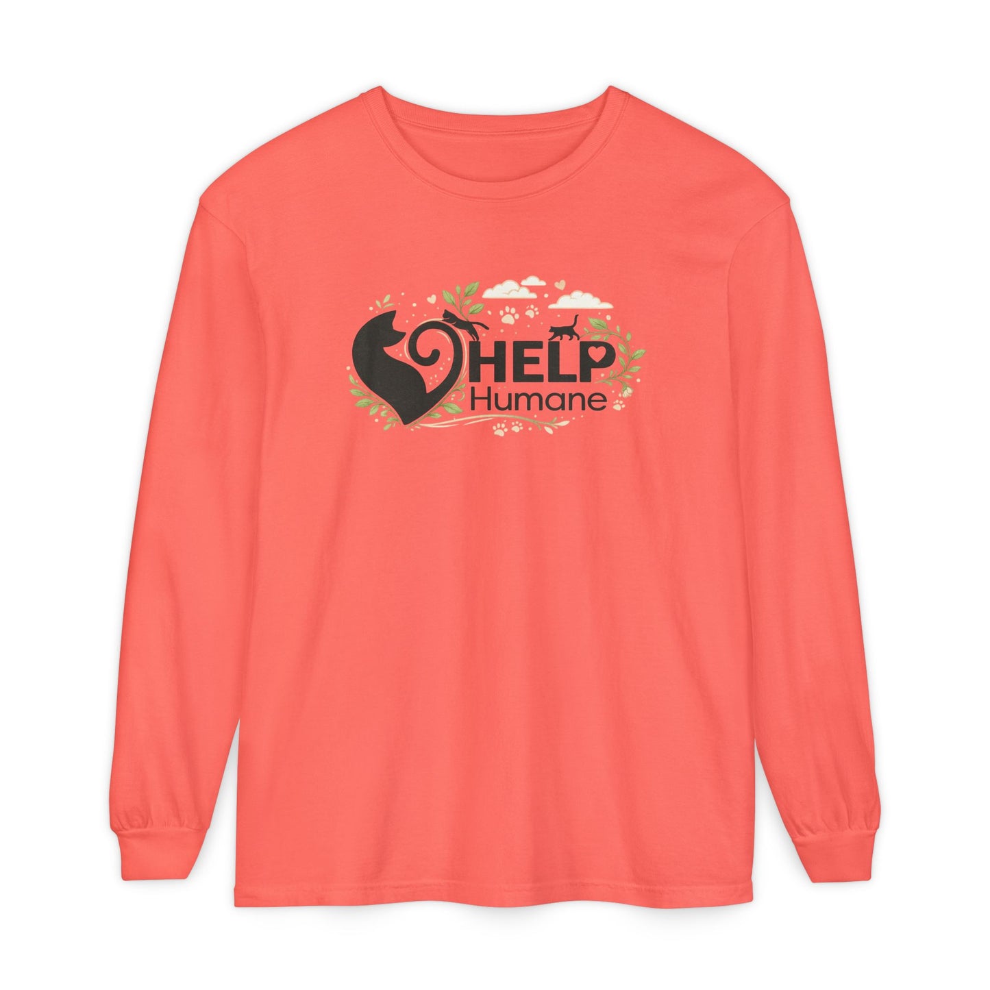 NEW! Eco Style Help Humane Long Sleeve