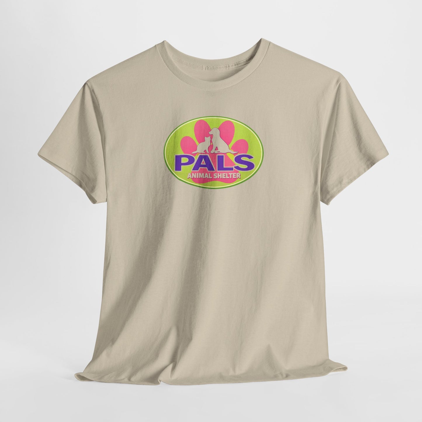 PALS Animal Shelter Logo Tee — Rescue Pet Support Shirt