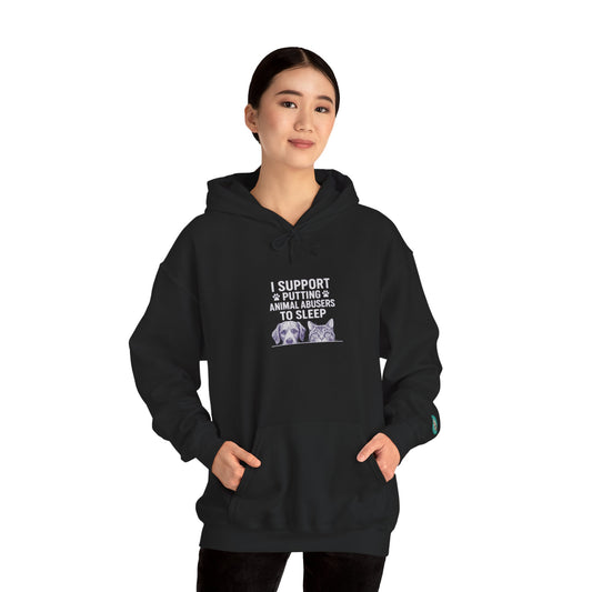 Rescue for Life Dog Rescue "I Support" Hoodie