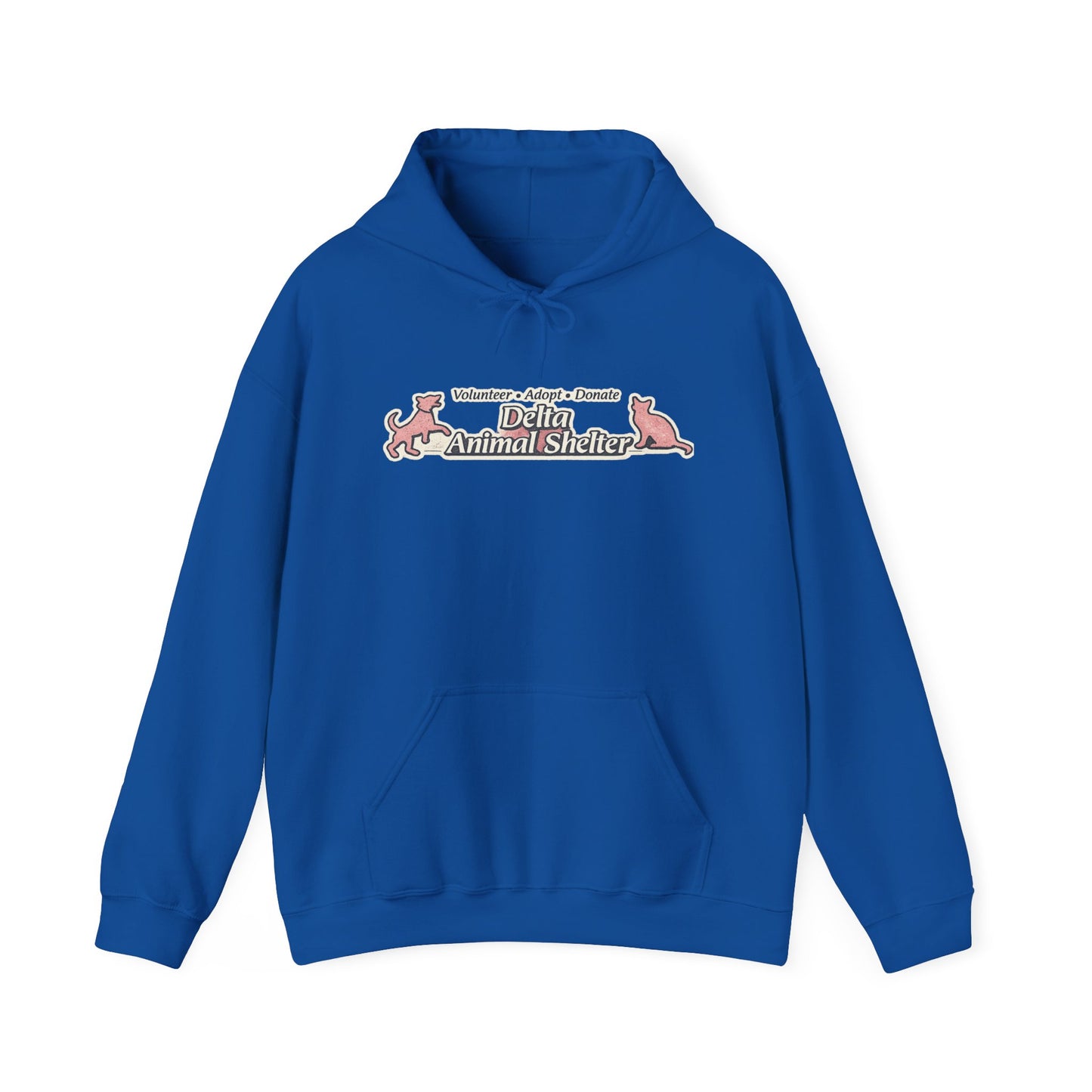 Delta Animal Shelter Hoodie "Retro" Collection