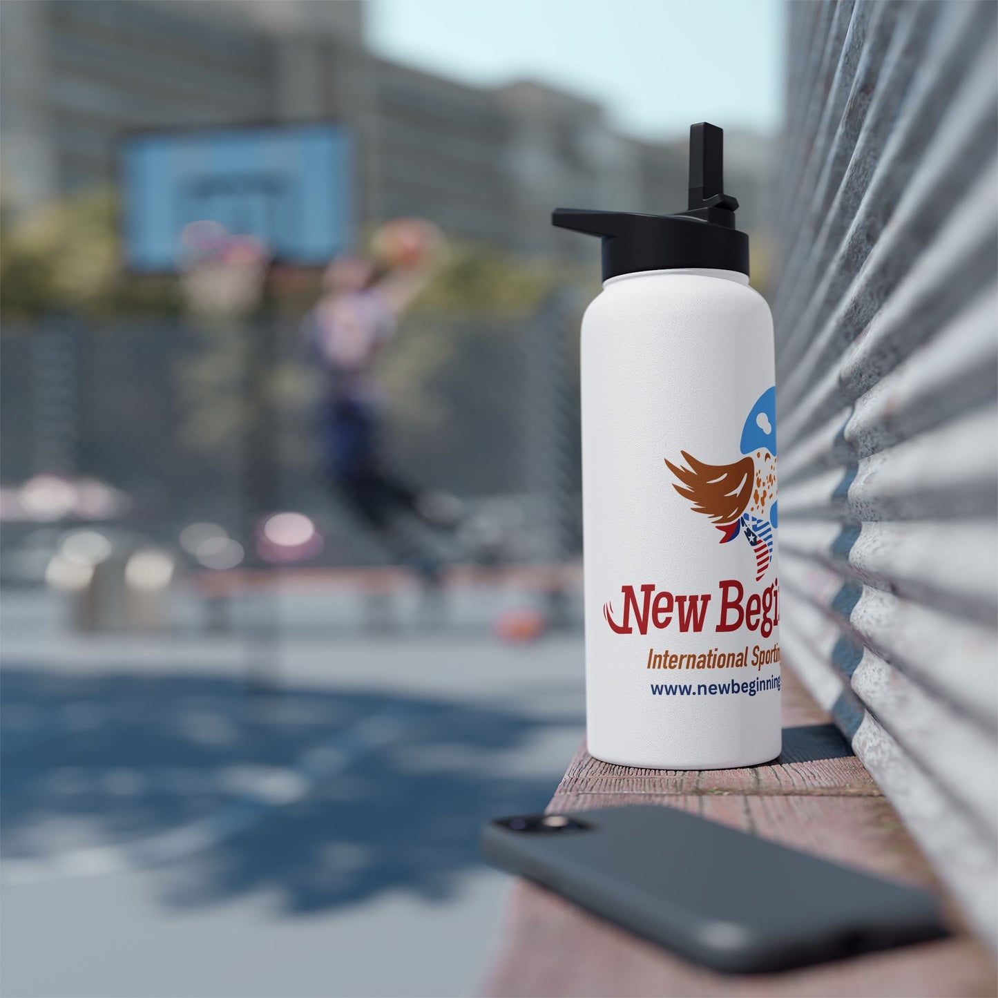 New Beginnings Rescue Stainless Steel Water Bottle