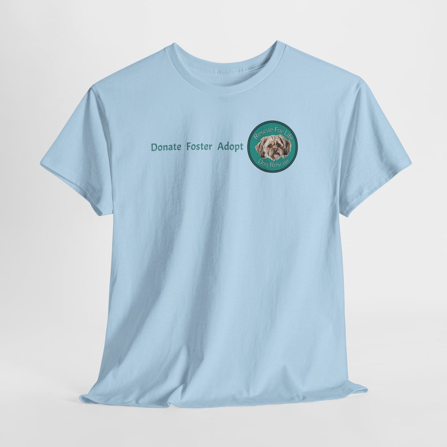 Rescue for Life - Dog Adoption Awareness T‑Shirt
