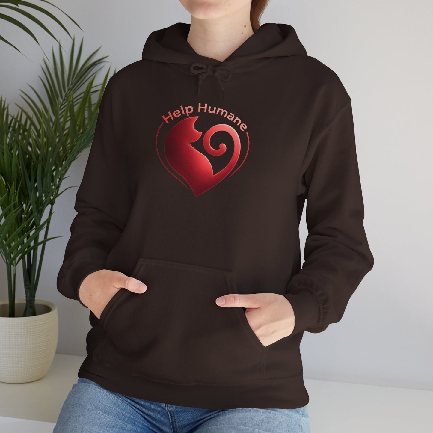 Help Humane Heart Hoodie — Compassion Awareness Pullover