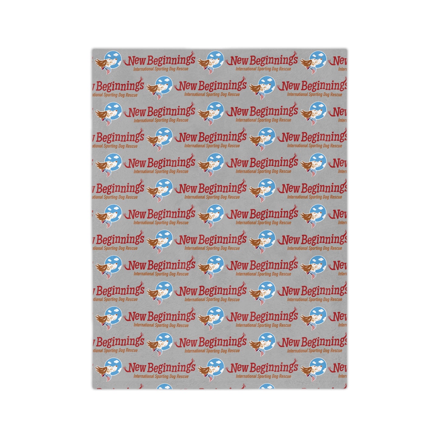 New Beginnings Rescue Velveteen Microfiber Blanket
