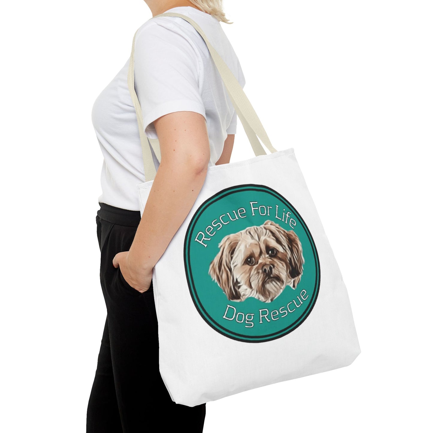 Rescue For Life Dog Rescue Tote Bag