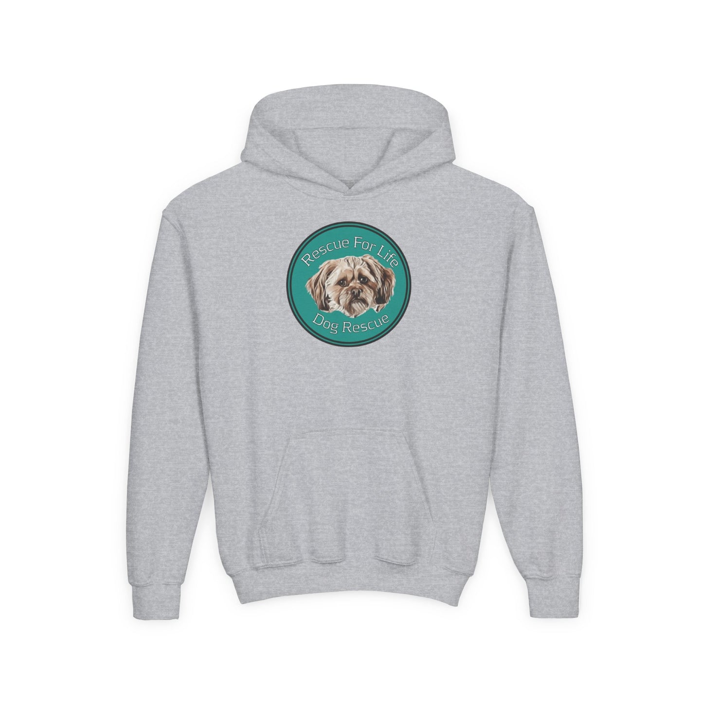 Rescue for Life Youth Hoodie Current Mascot - Fundraising