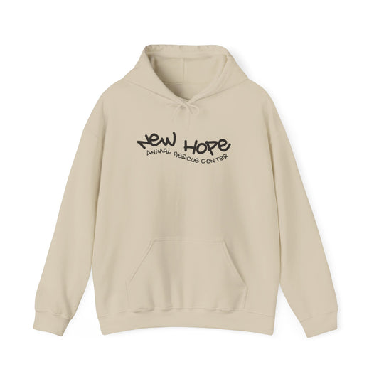 New Hope Rescue Center Hoodie — Minimal Logo Sweatshirt