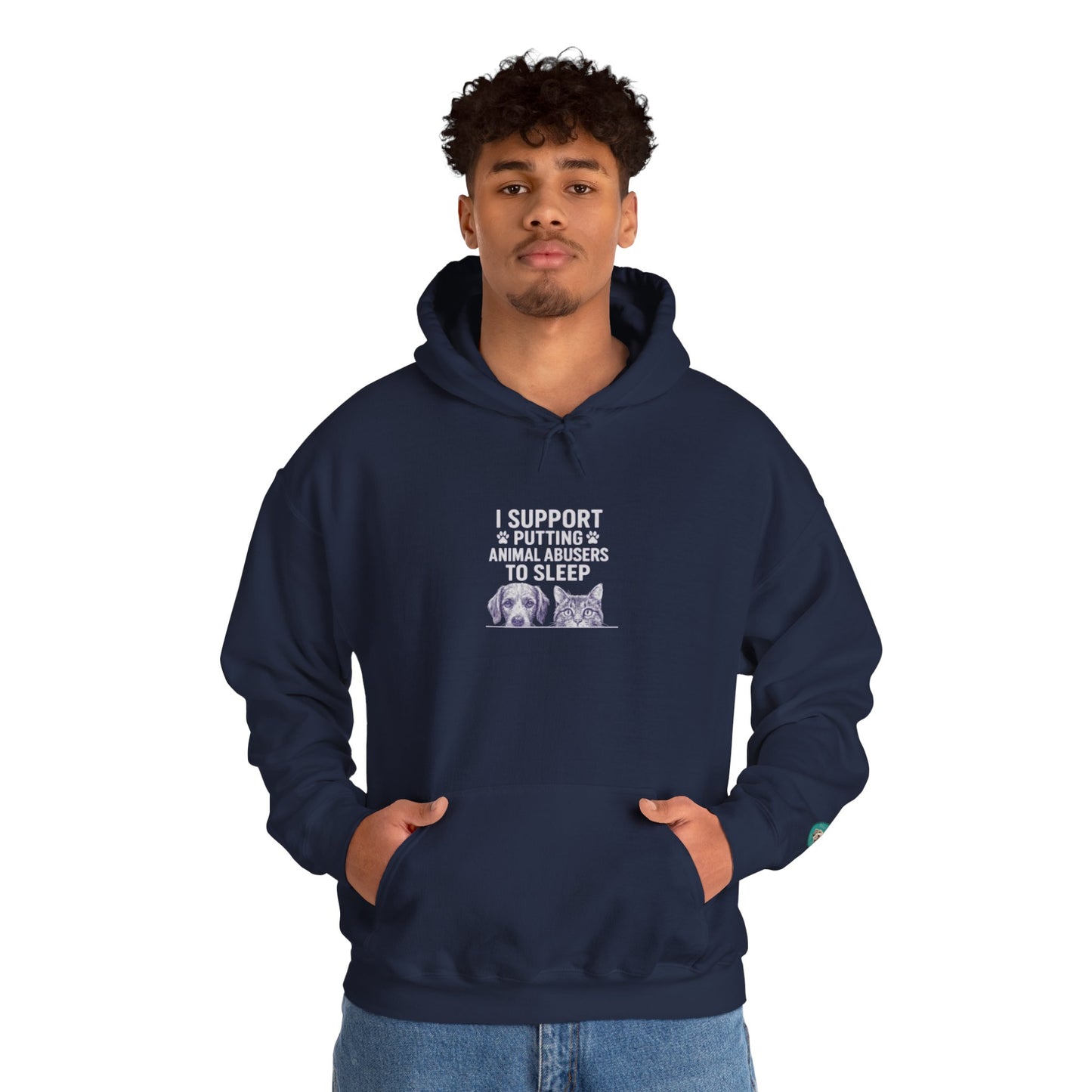 Rescue for Life Dog Rescue "I Support" Hoodie