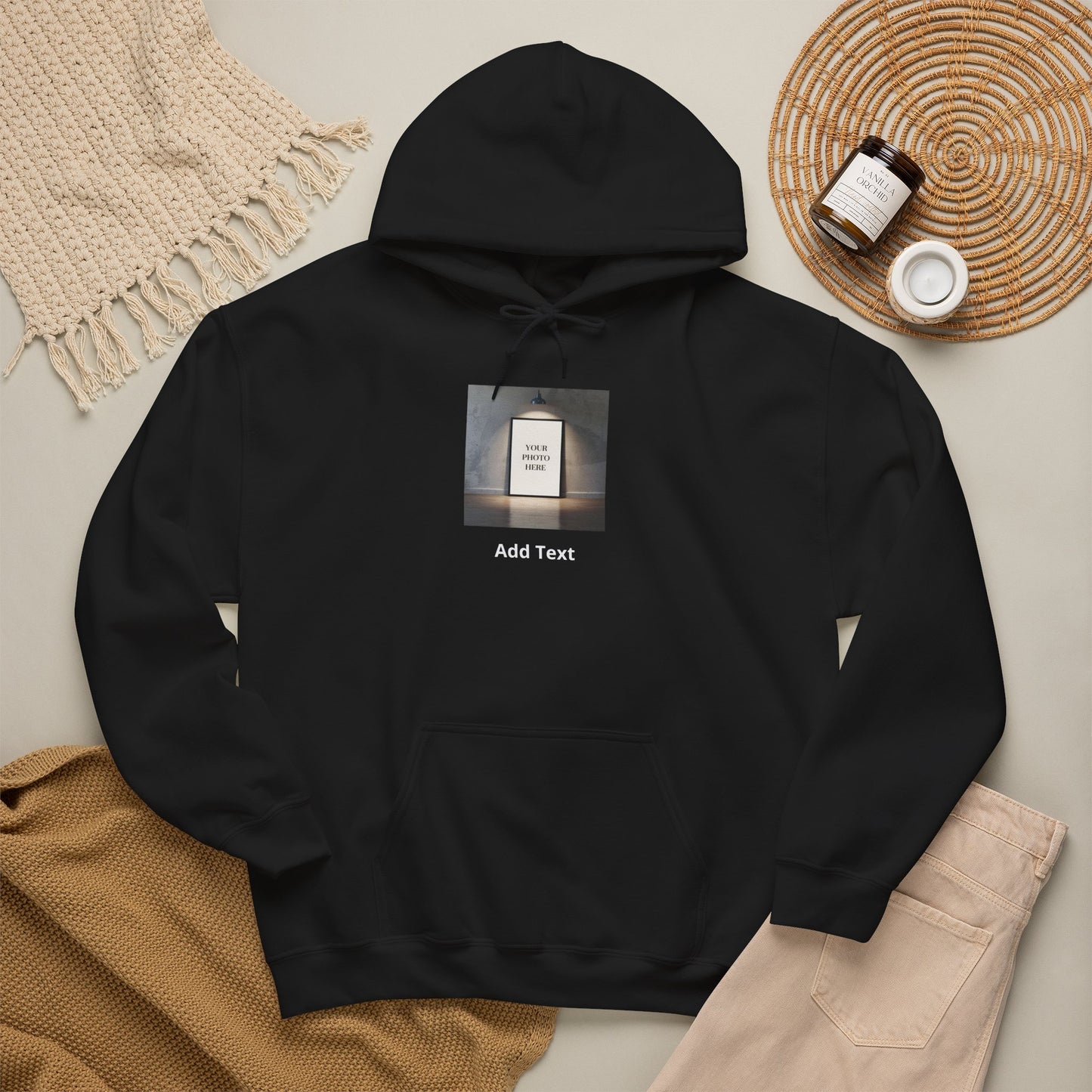 Personalized Hoodie - Add Your Photo & Text