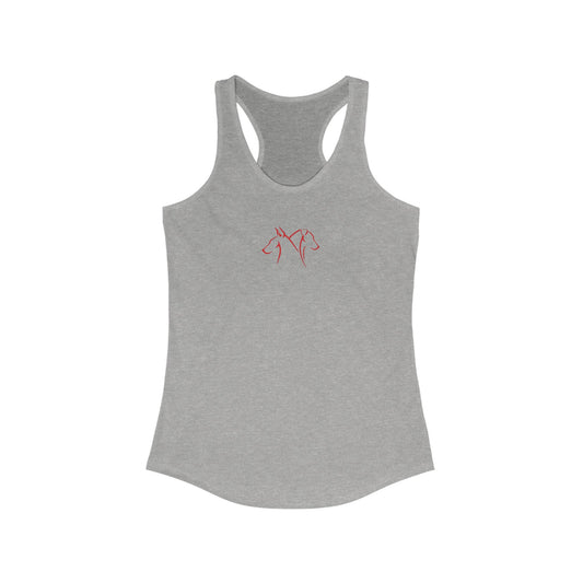 Doberman Women's Ideal Racerback Tank