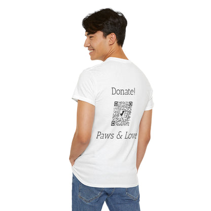 Paws & Love Donate T-Shirt