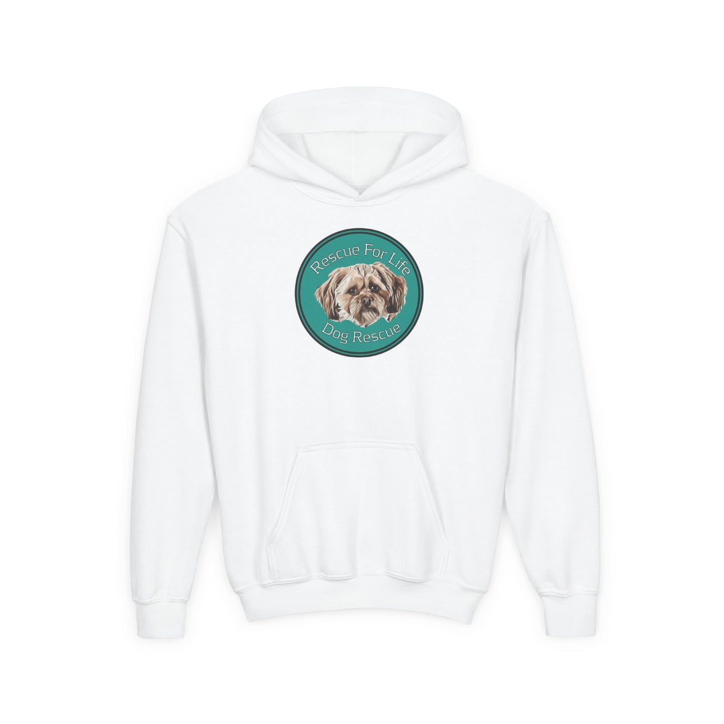 Rescue for Life Youth Hoodie Current Mascot - Fundraising
