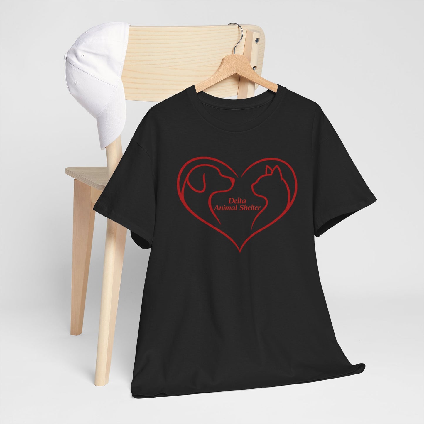 Delta Animal Shelter Heart T-Shirt
