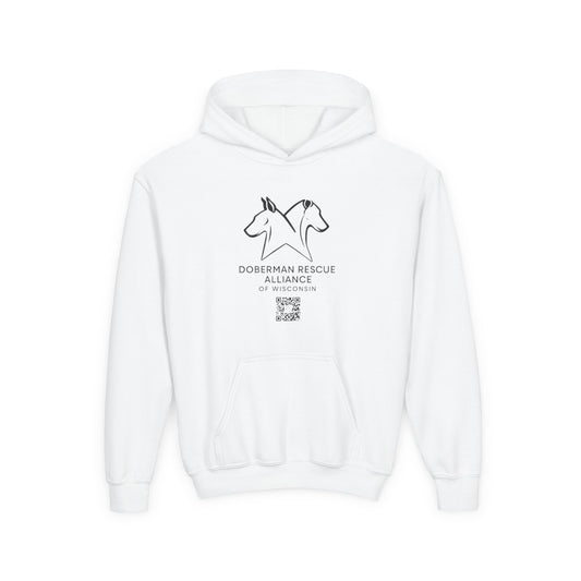 Doberman Rescue Alliance Youth Hoodie