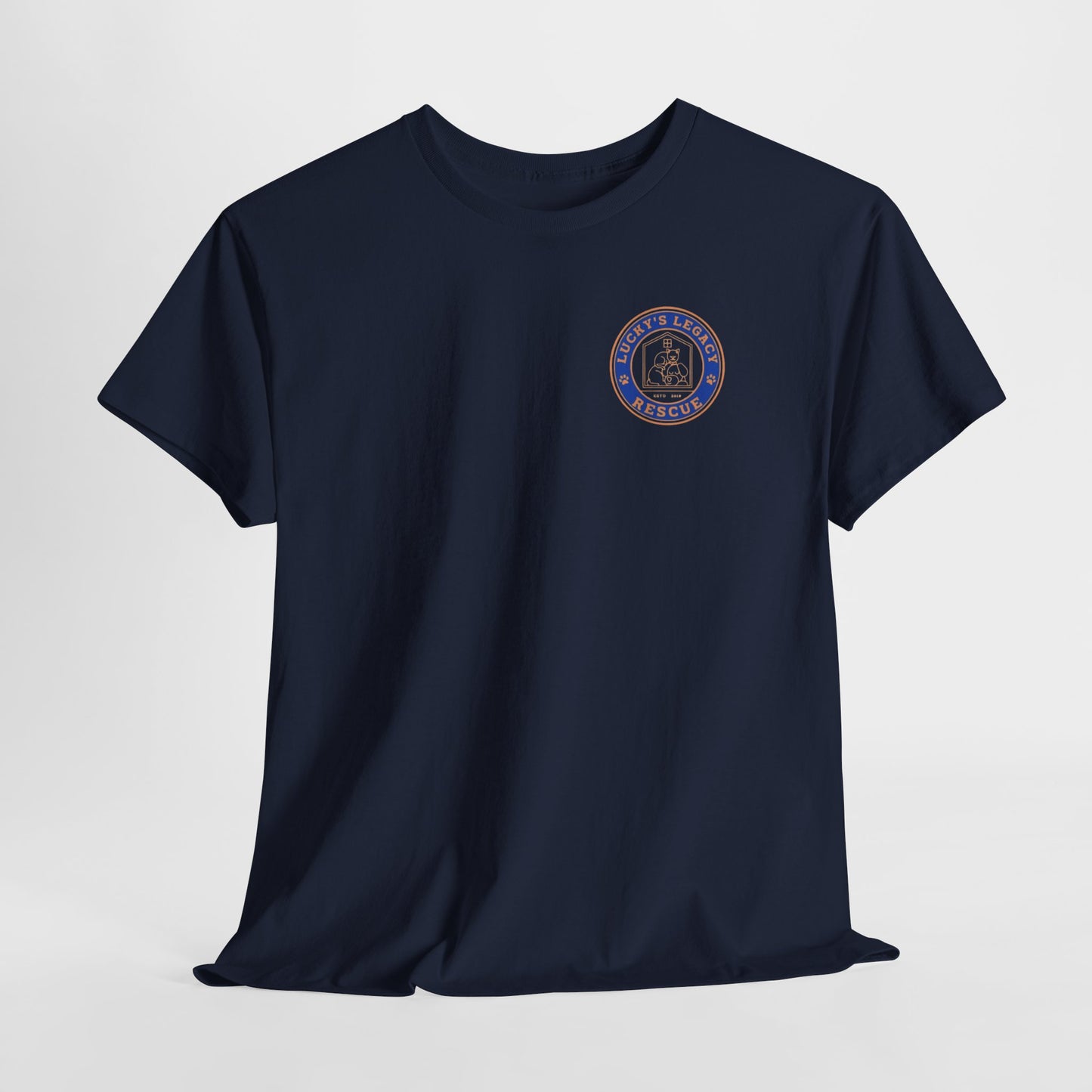 Lucky's Legacy Rescue Badge T-Shirt