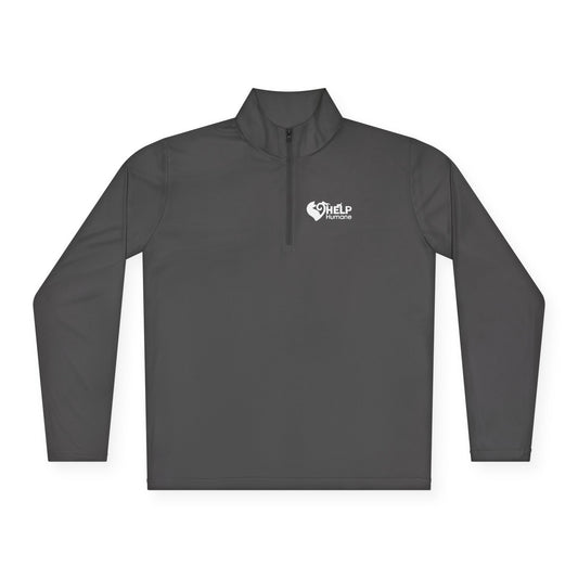 HELP Humane Classic Logo Quarter Zip Pullover (POPULAR ITEM - MOVES FAST)