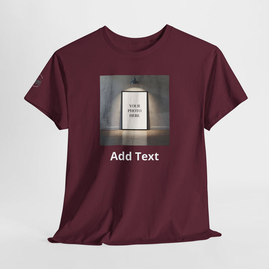 Northwoods Shelter Customizable Tee — Add Text and an Image!