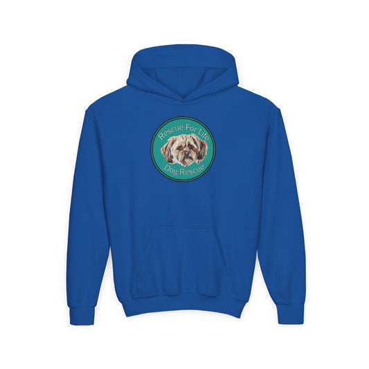 Rescue for Life Youth Hoodie Current Mascot - Fundraising