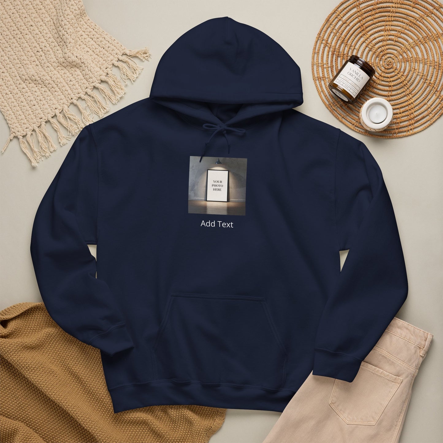 Personalized Hoodie - Add Your Photo & Text