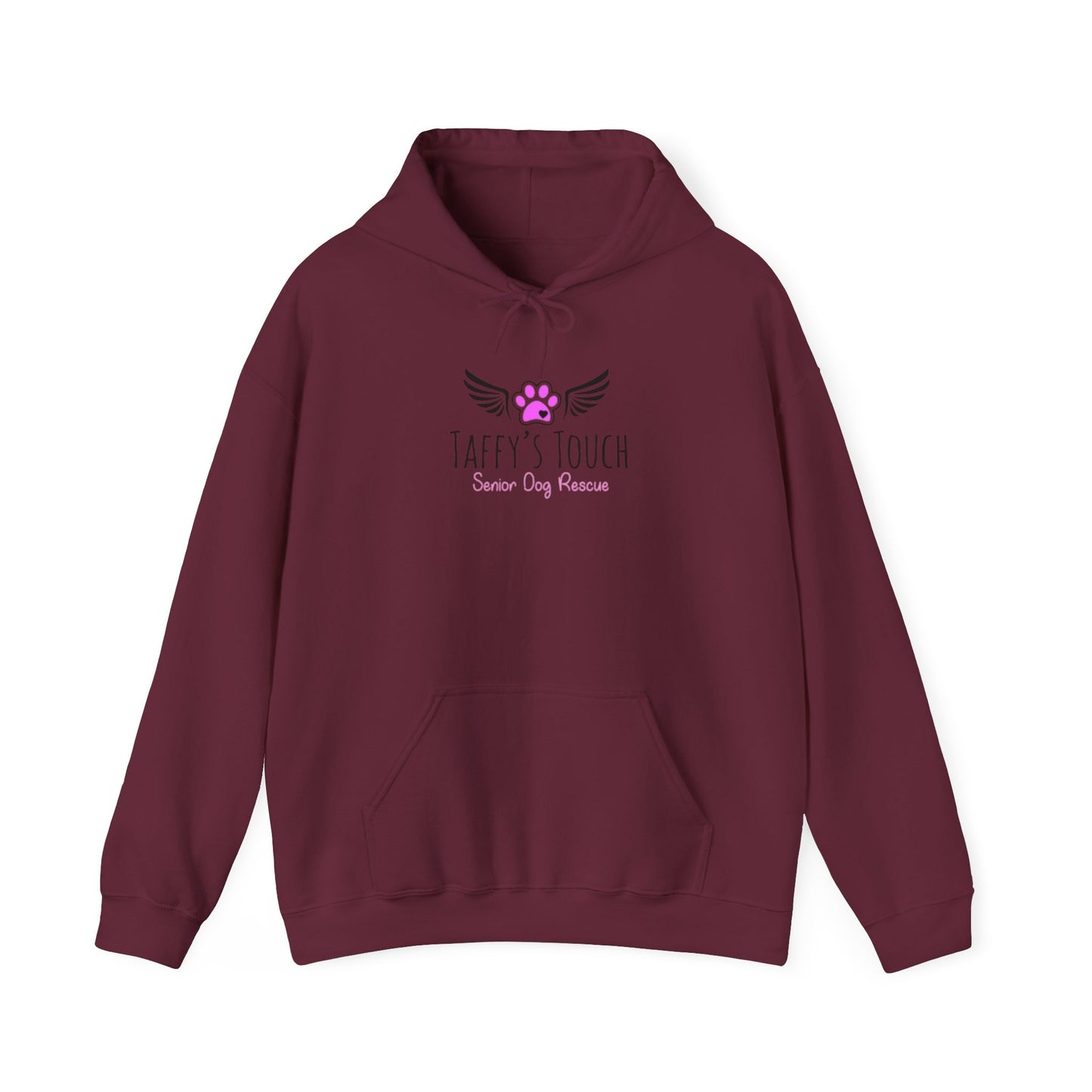 Taffy's Touch Logo Hoodie — Cute Winged Paw Sweatshirt