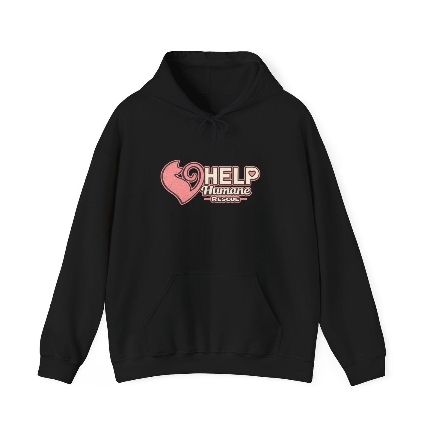 NEW! Retro Style Help Humane Fundraising Hoodie