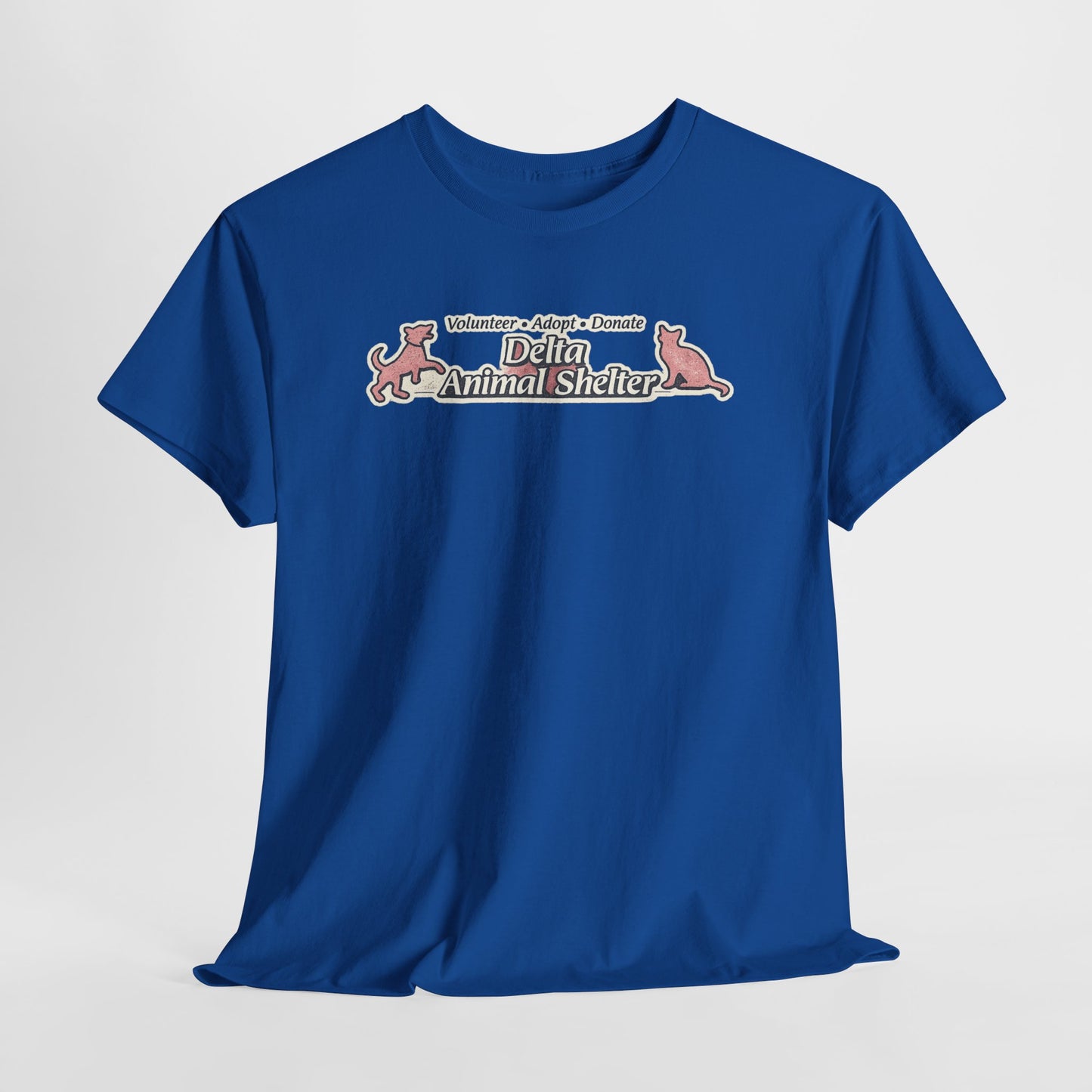 Delta Animal Shelter Volunteer "Retro" Collection T-Shirt