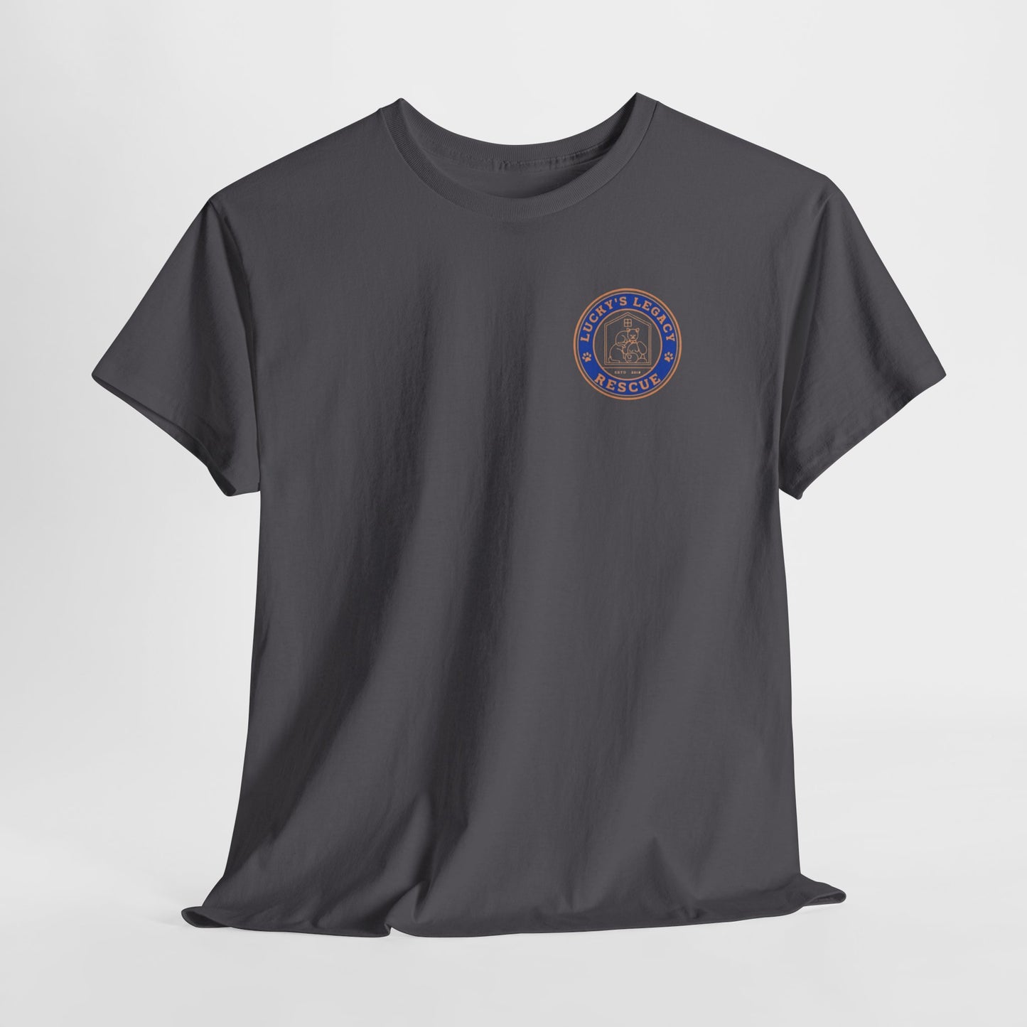 Lucky's Legacy Rescue Badge T-Shirt