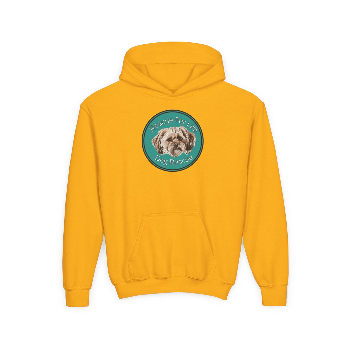 Rescue for Life Youth Hoodie Current Mascot - Fundraising
