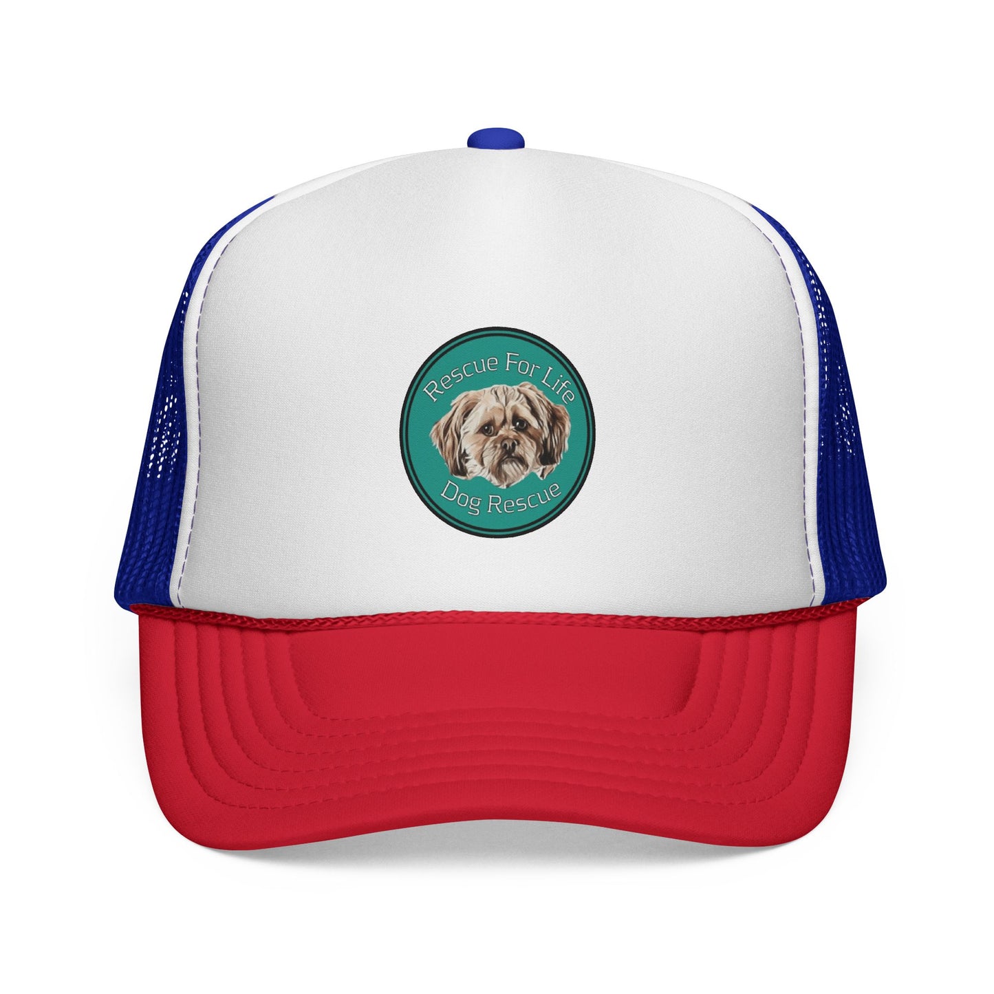 Rescue For Life Dog Patch Trucker Cap