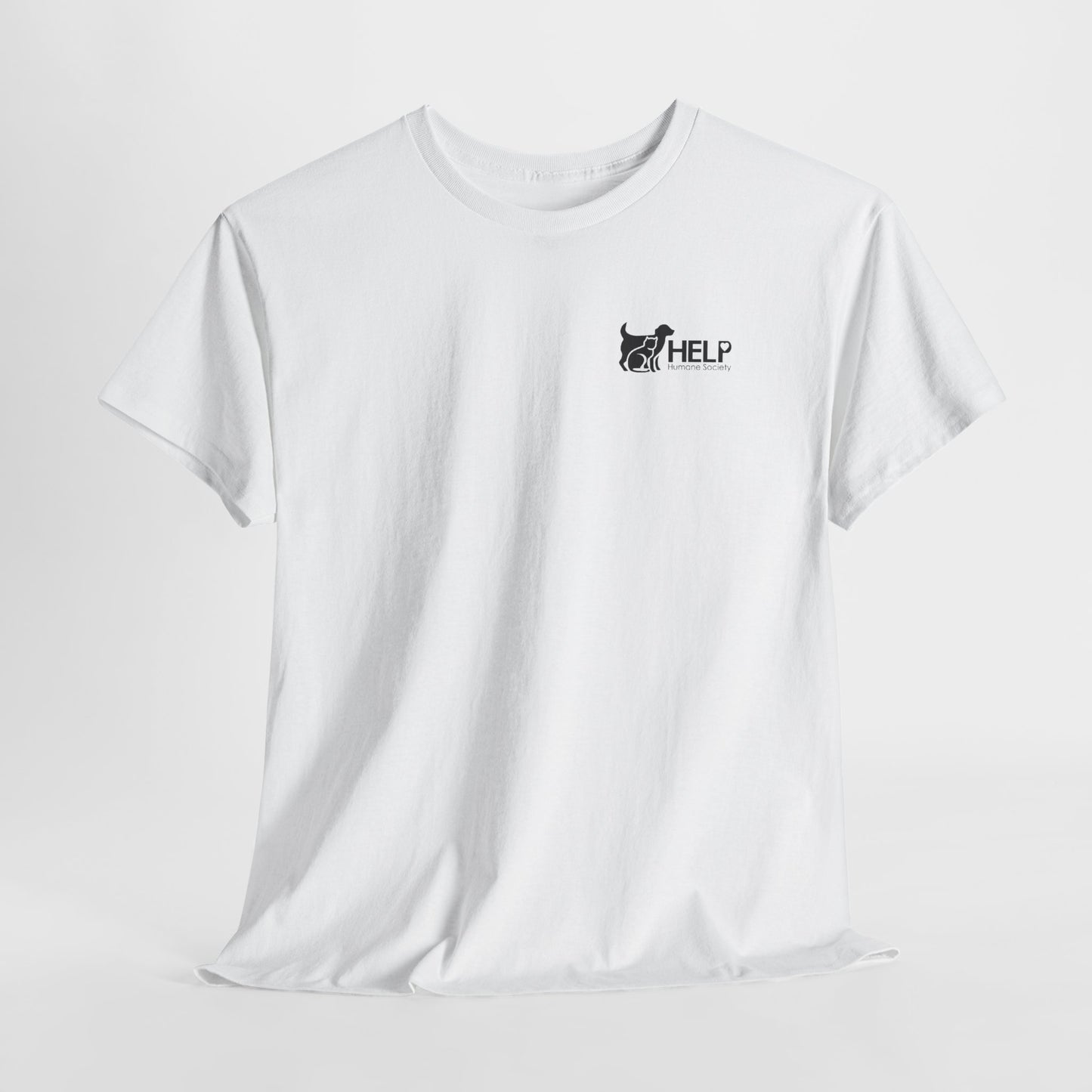 HELP Humane Society Adult Fundraising T‑Shirt
