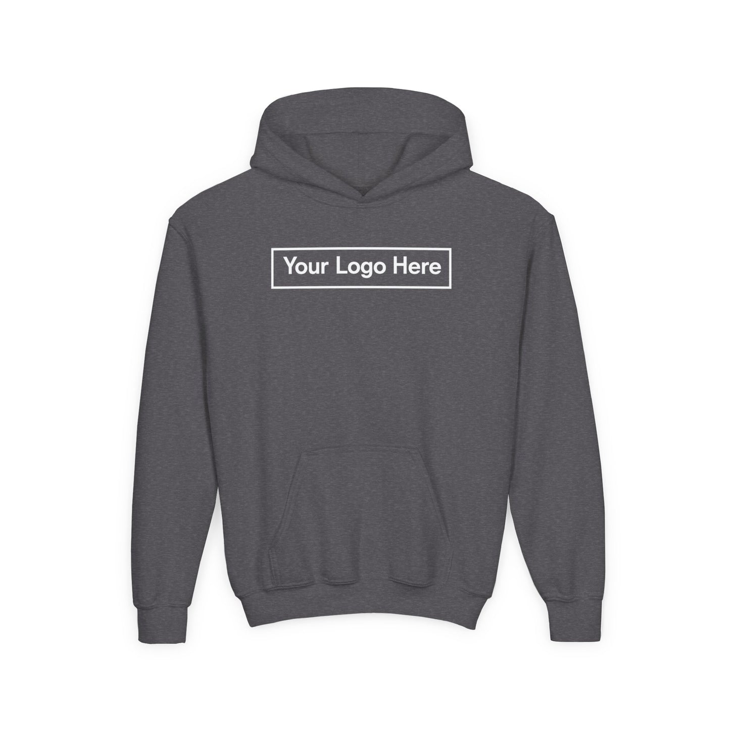 Youth Hoodie — Example Logo