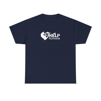 Help Humane Navy Unisex Heavy Cotton Tee
