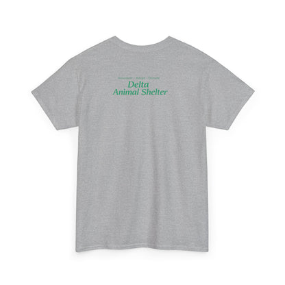 Staff Inventory Delta Animal Shelter Paws-itevely Lucky Logo St. Patrick's Day Tee