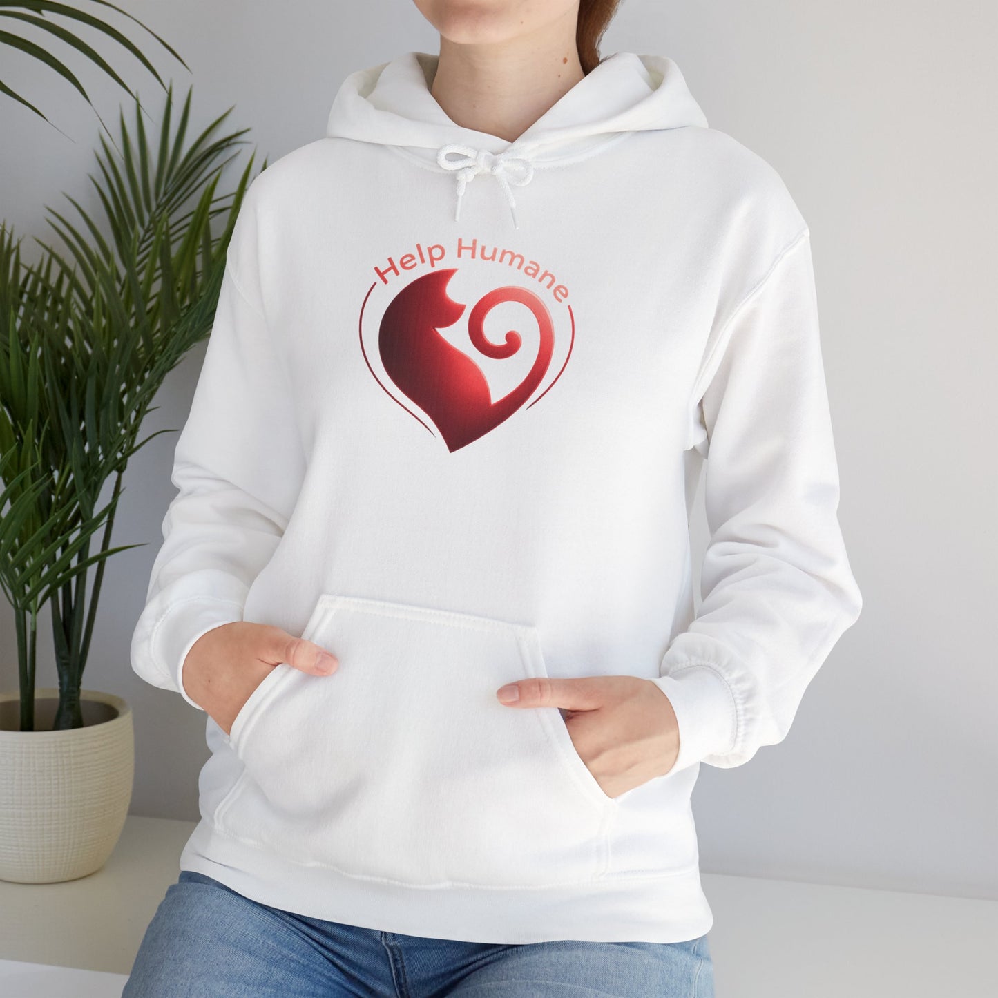 Help Humane Heart Hoodie — Compassion Awareness Pullover