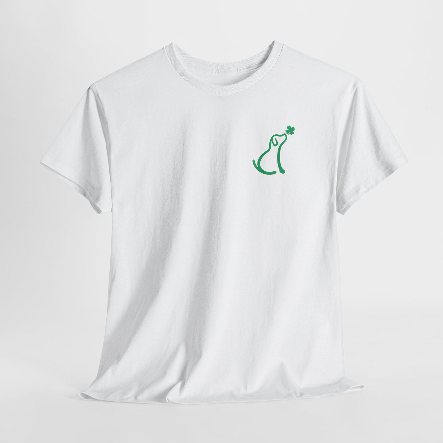 Delta Animal Shelter Dog Logo St. Patrick's Day Tee