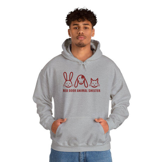Red Door Animal Shelter Unisex Hoodie
