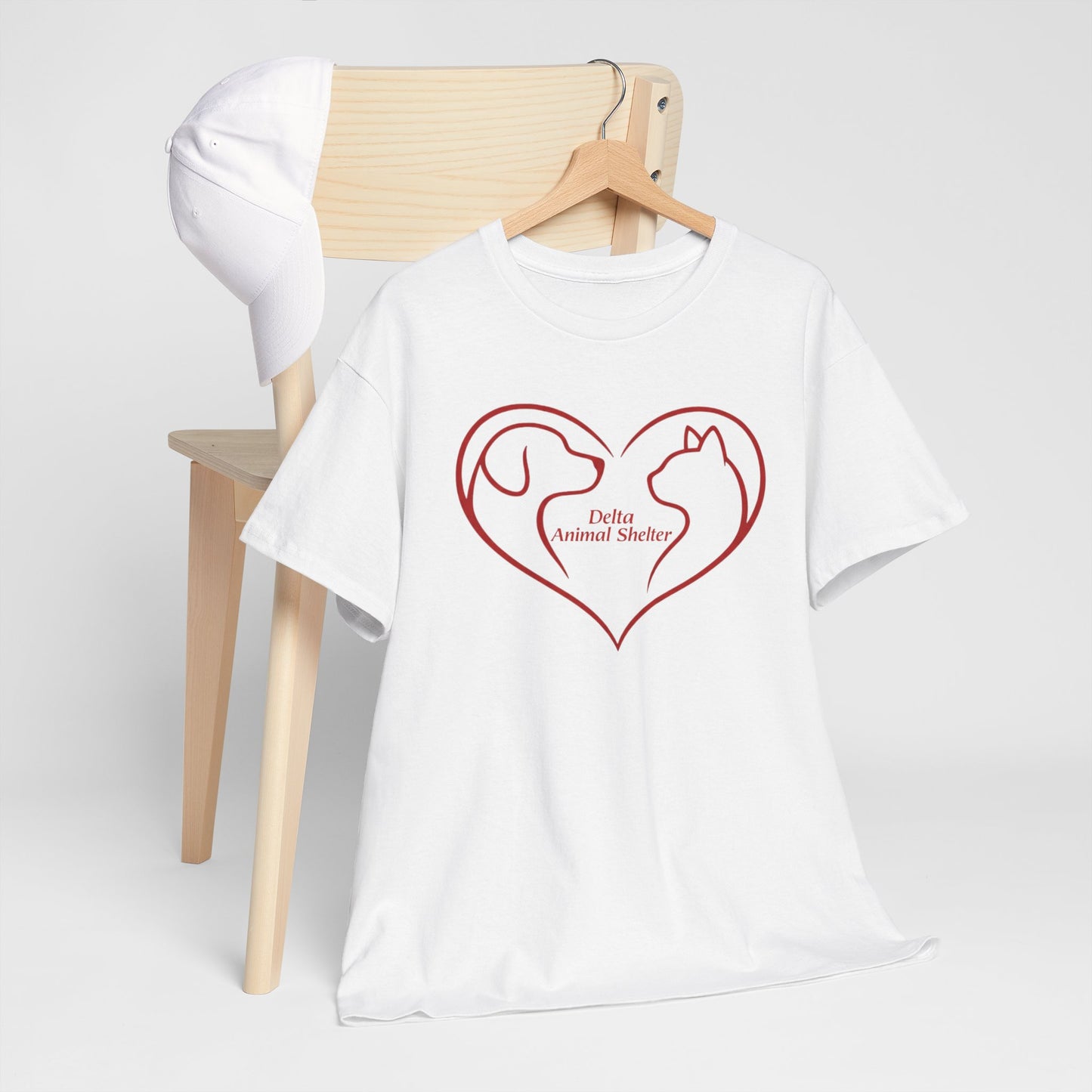 Delta Animal Shelter Heart T-Shirt