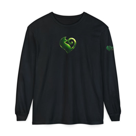 HELP Humane St. Patrick's Day Long Sleeve - Gold Heart
