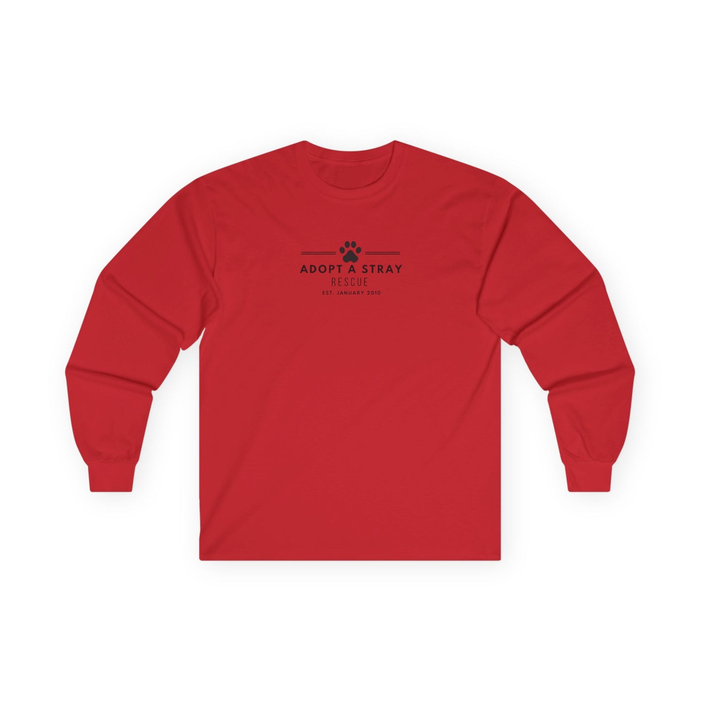 Adopt a Stray Rescue Long Sleeve Tee