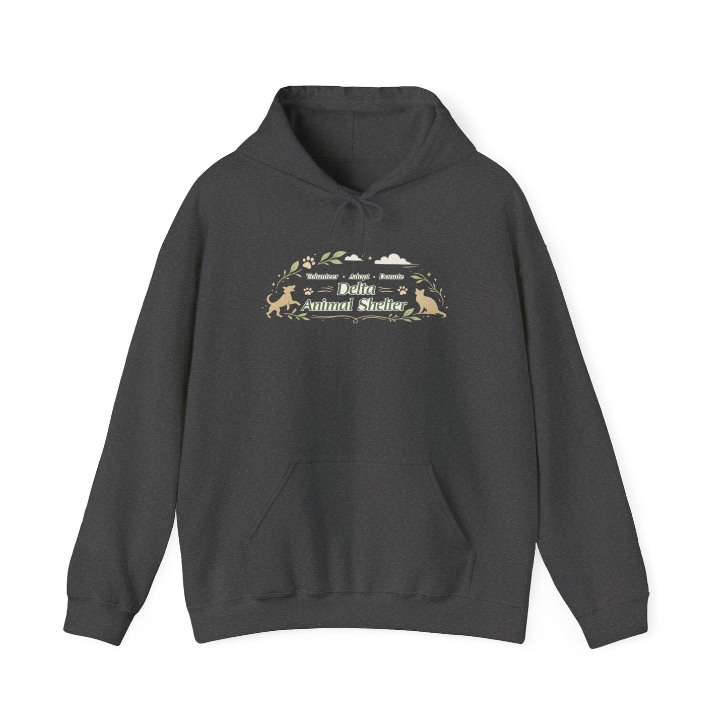 Delta Animal Shelter "Eco Collection" Hoodie — Support Your Shelter (Internal)