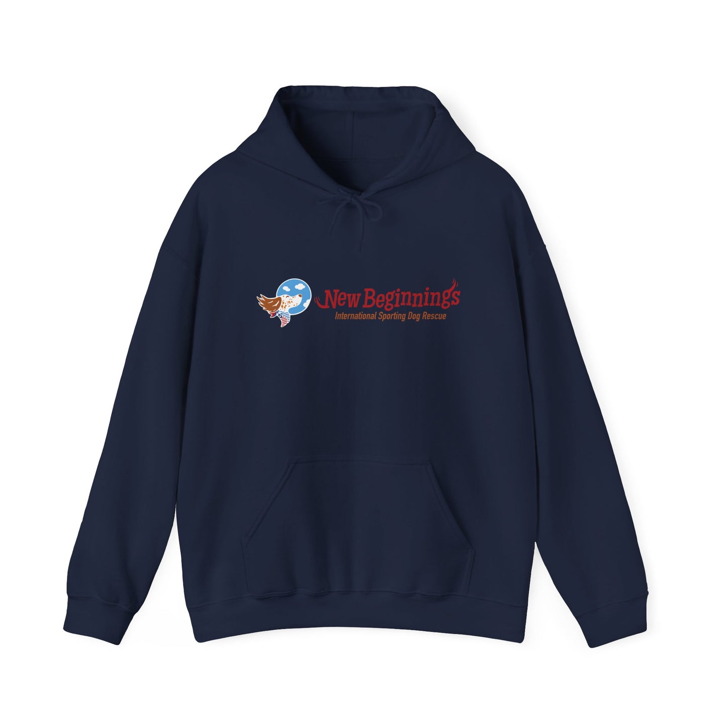 New Beginnings Hoodie — Inspirational 'New Beginnings' Logo Sweatshirt