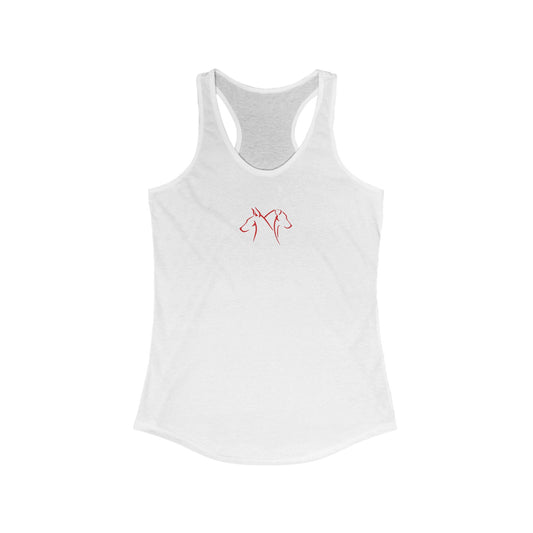 Doberman Women's Ideal Racerback Tank